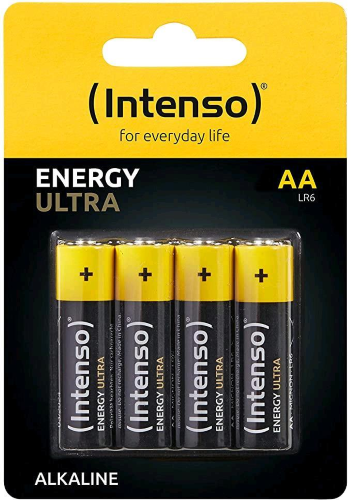 INTENSO ENERGY ULTRA BATTERIE ALKALINE STILO AA LR6 CONF 4 Pz